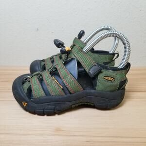 Keen Children's Size 9 Newport Water Sandals Olive Green Shoes Hiking Travel